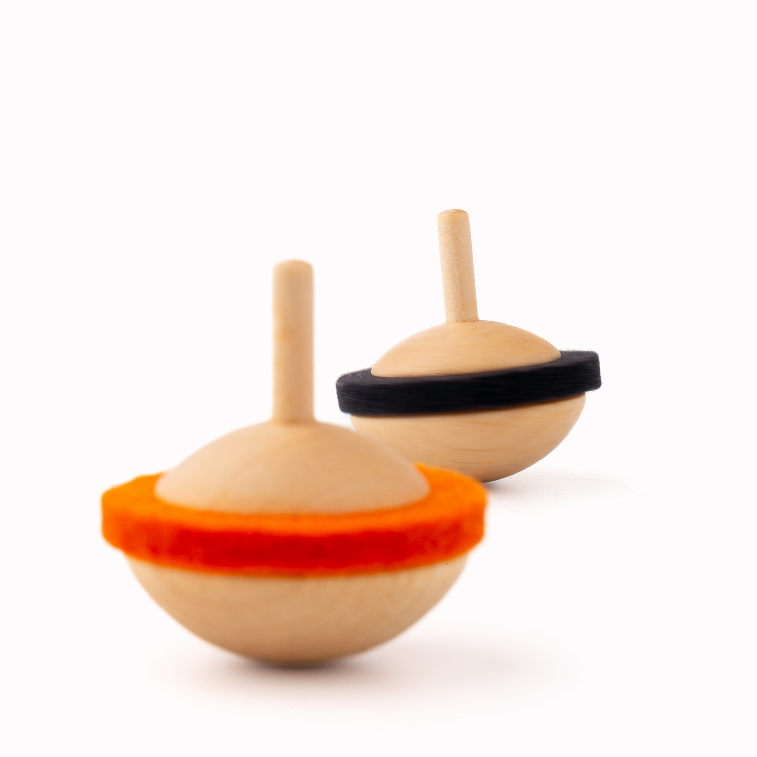 Psycho K - Kreisel aus 2 Teilen, mit Filzscheibe und erstaunlichen Eigenschaften - 01