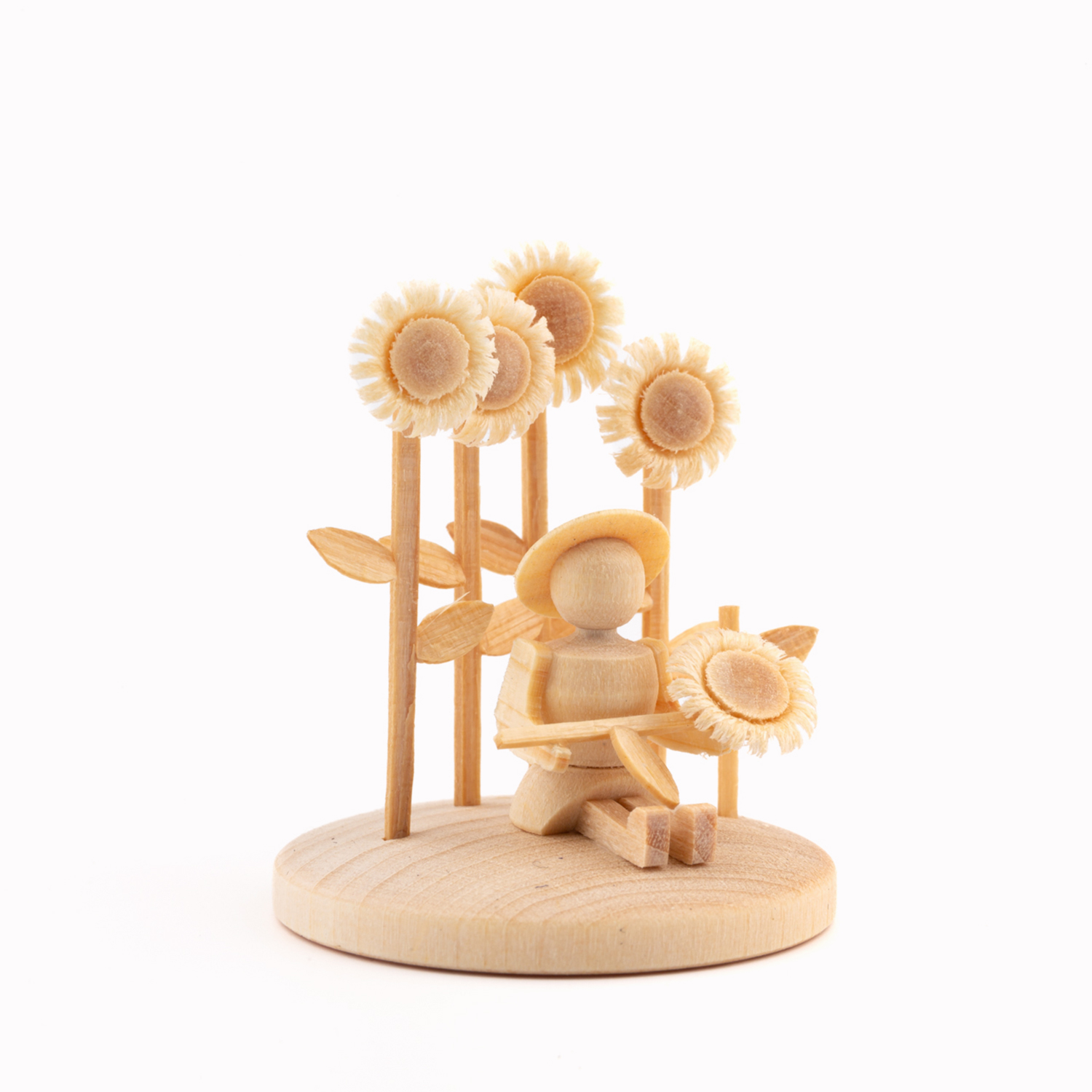 Mädchen mit Sonnenblumen - 01